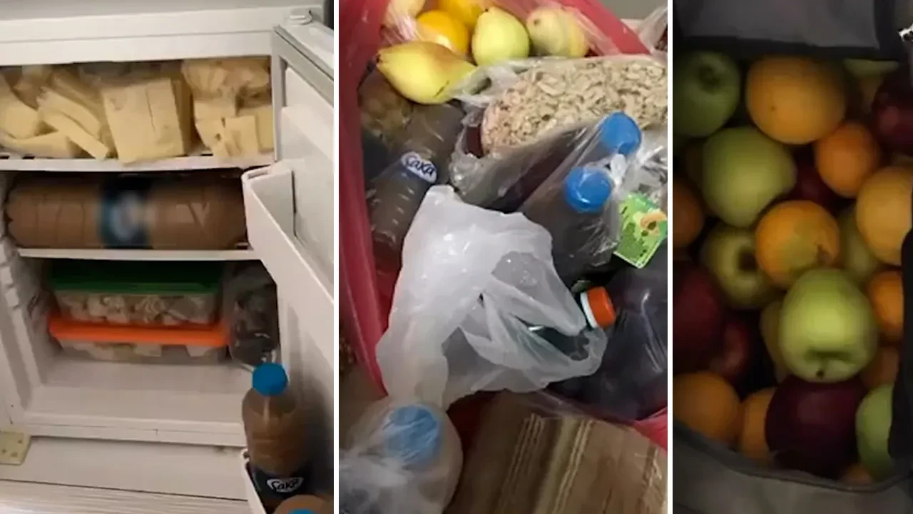Tatile gelip oteldeki yiyeceklerle stok yaptılar! Valizlerinden kilo kilo soğan çıktı