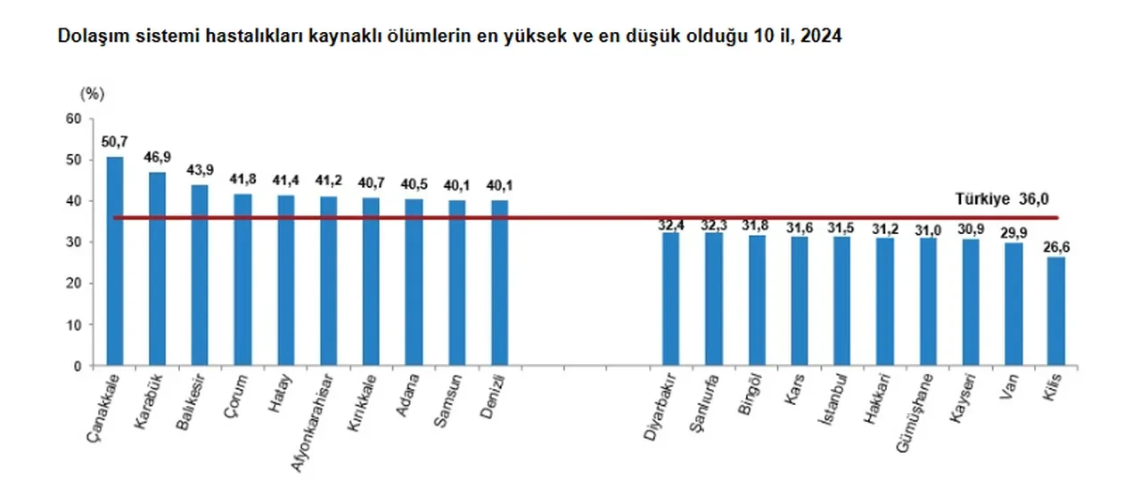 TÜİK ölüm verileri yayımlandı: En çok ölüm bu şehirde!