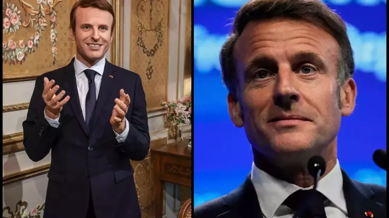 Fransız lider Emmanuel Macron'un bal mumu heykeli müzeden çalındı, değeri dudak uçuklattı