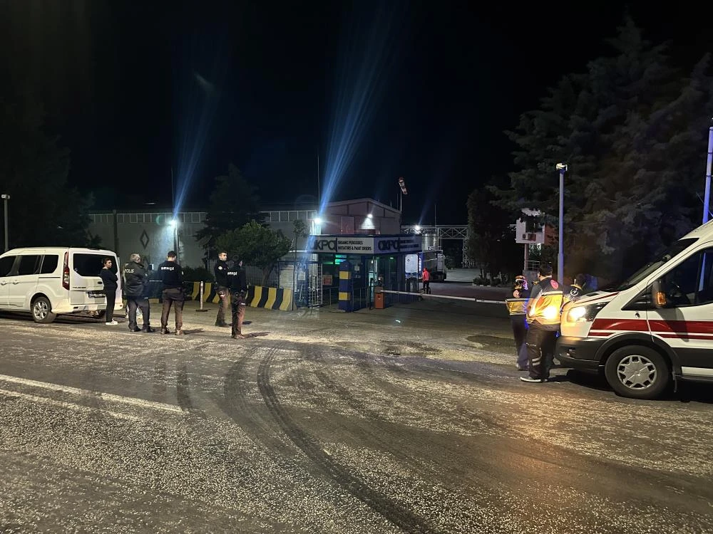 Tekirdağ Muratlı’da kimya fabrikasında meydana gelen yangın kontrol altına alındı