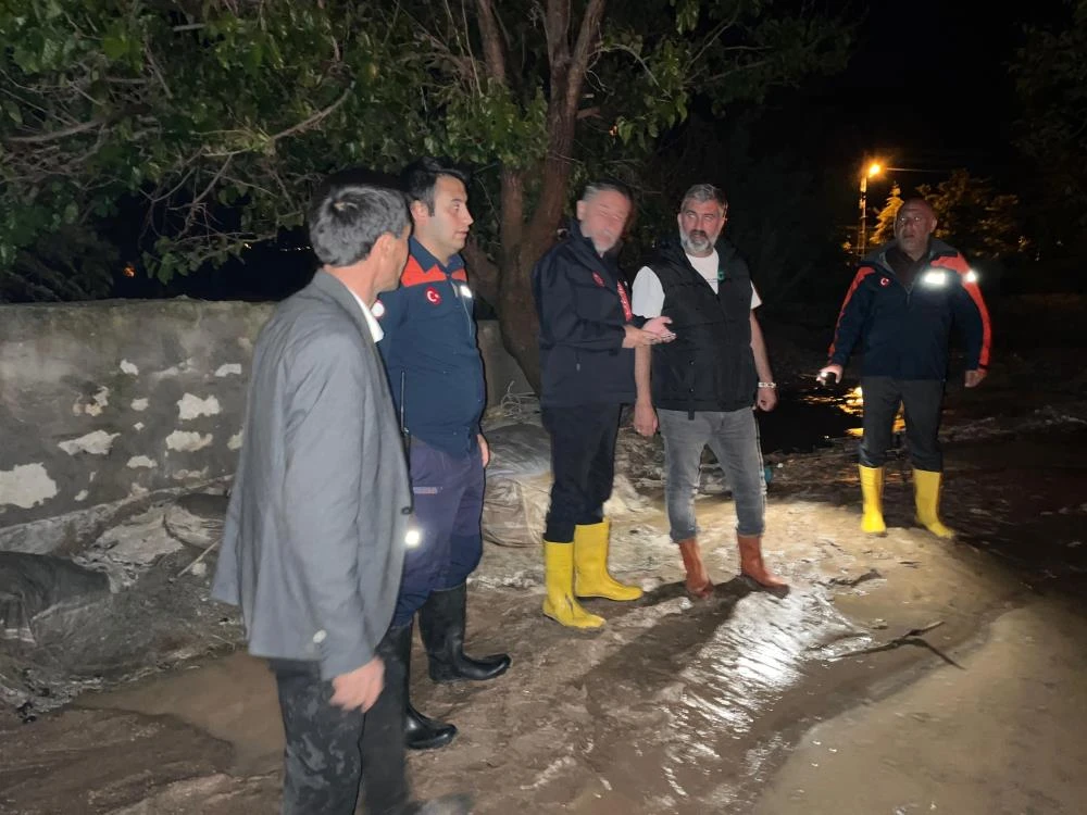 Kırşehir’de Toklümen Köyü'nü sel vurdu!