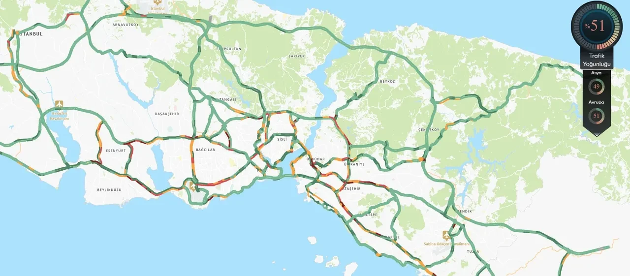 İstanbul'a bayram erken geldi! Yollar bomboş kaldı