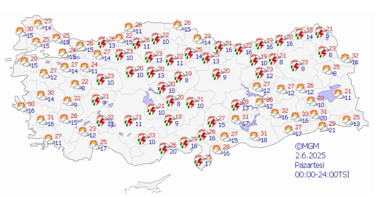 İşte bayram haftası hava durumu! Meteoroloji gün verdi: Yağışlar bitiyor, kavurucu sıcaklar geliyor