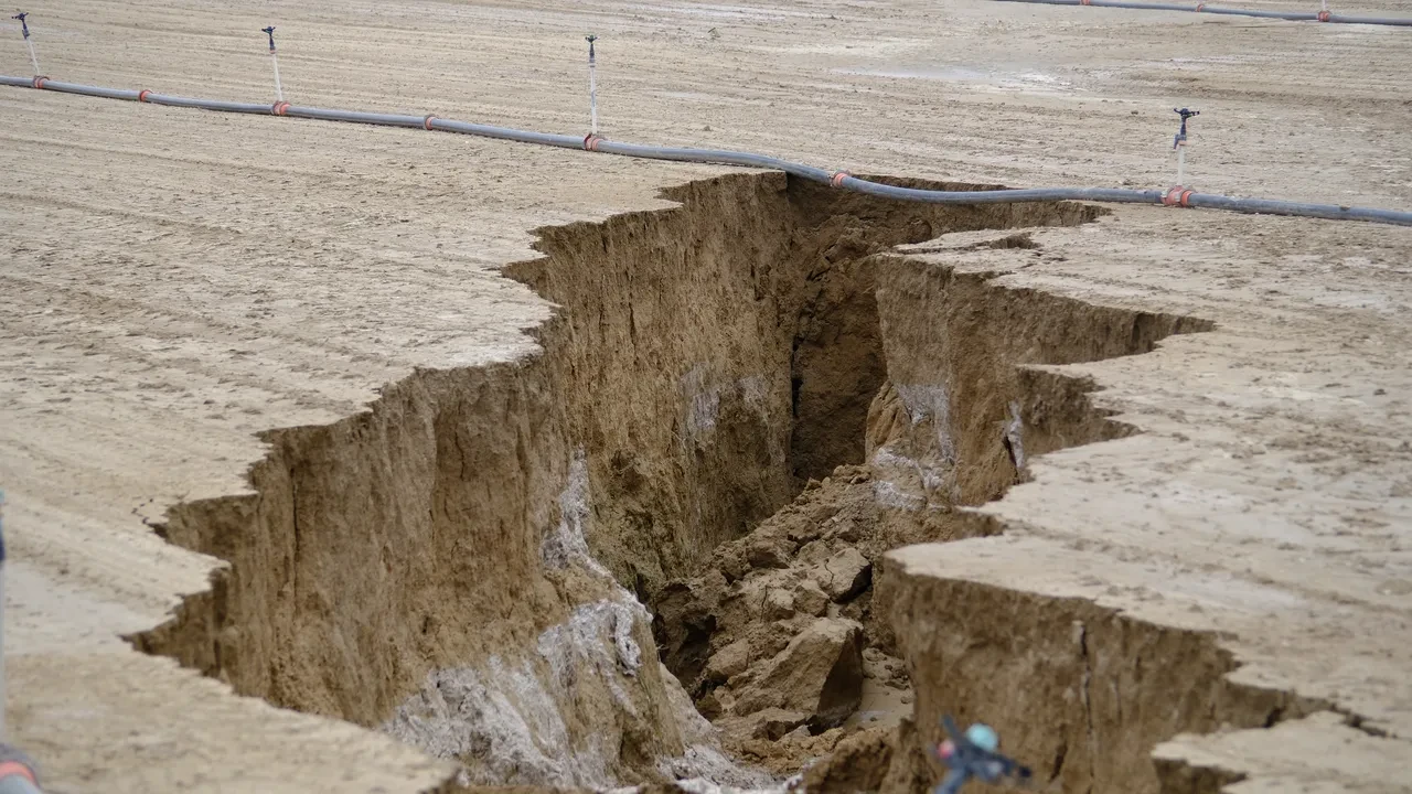Konyalıları ürküten görüntü! "Altından fay hattı geçiyormuş"