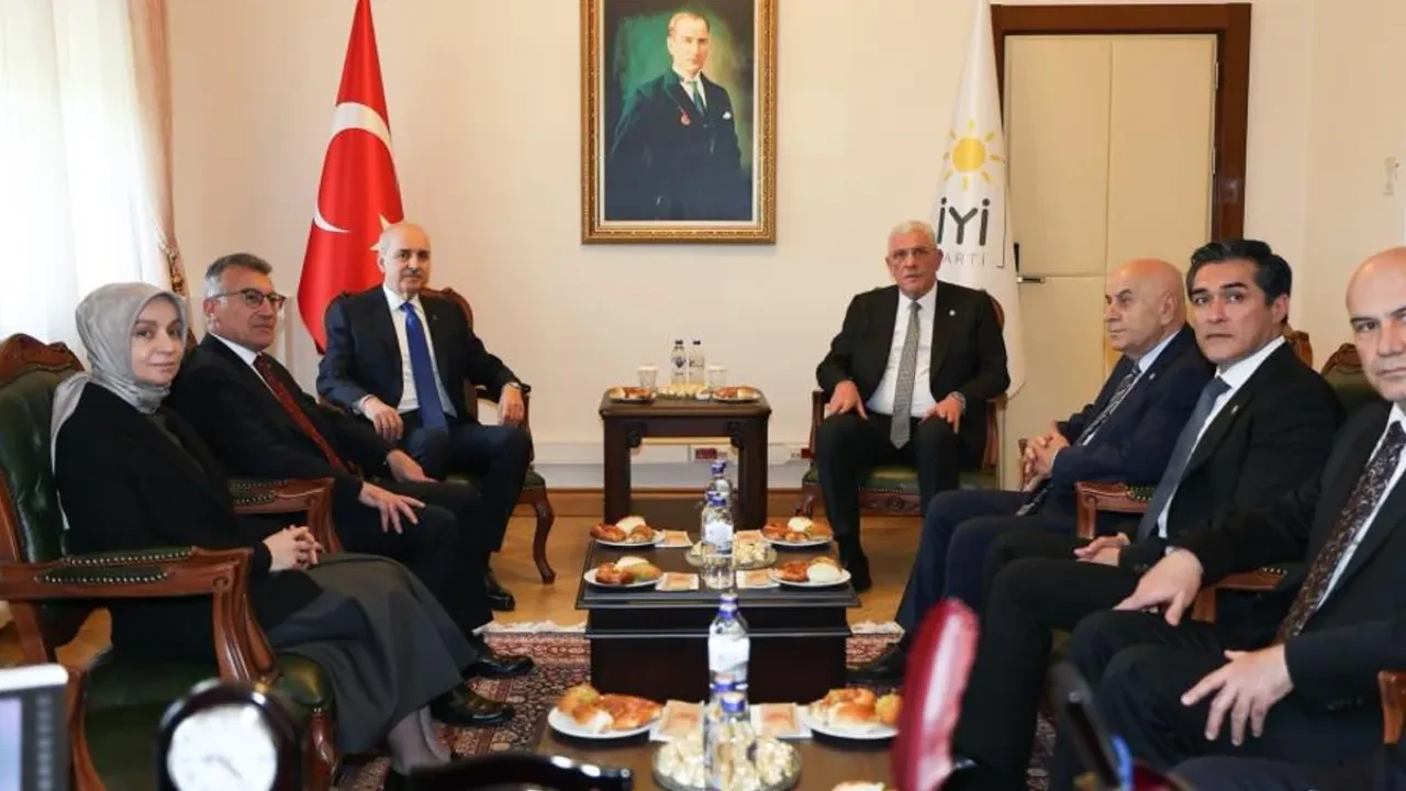 Masada terörsüz Türkiye süreci vardı! Kurtulmuş, Dervişoğlu’nu ziyaret etti