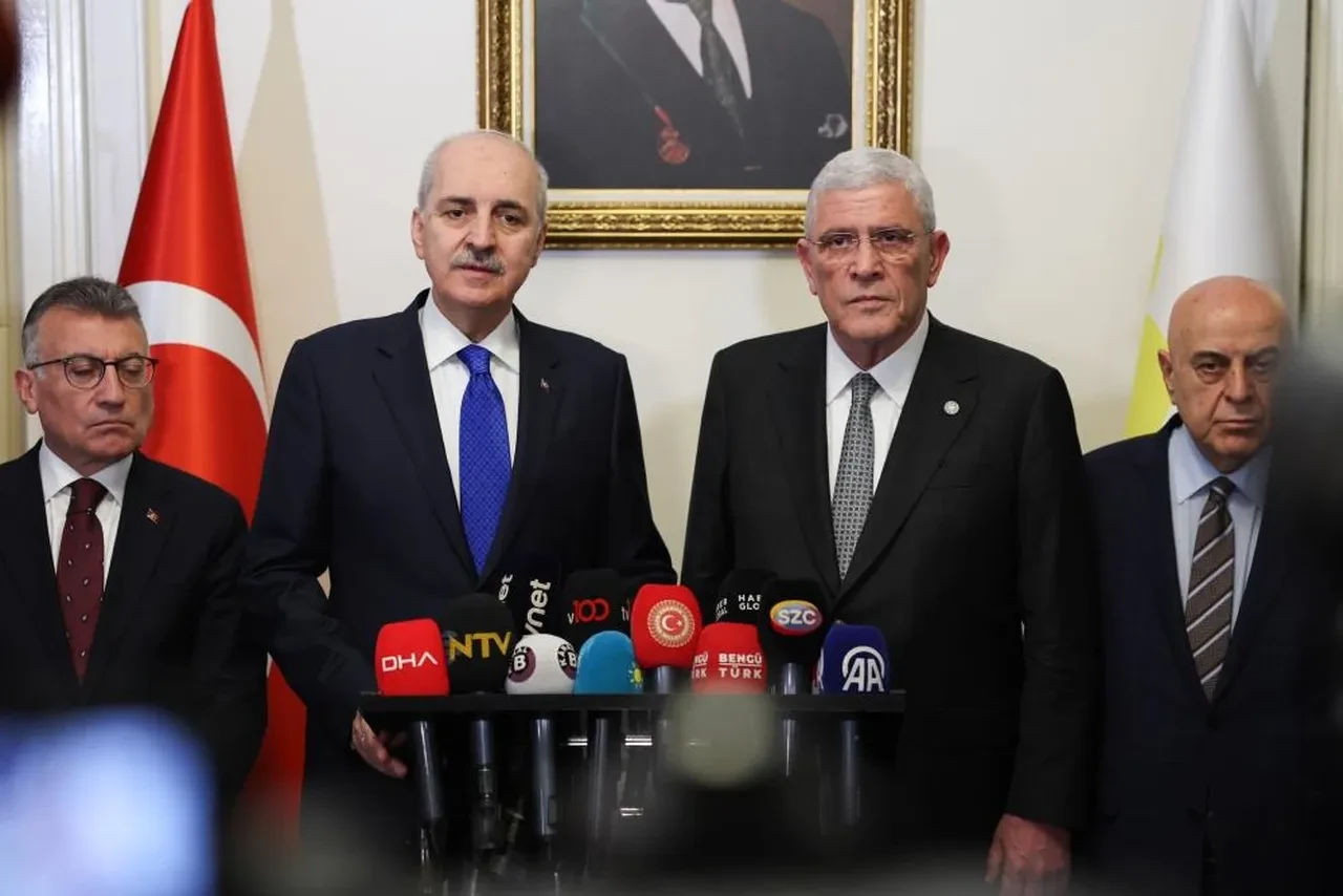 Masada terörsüz Türkiye süreci vardı! Kurtulmuş, Dervişoğlu’nu ziyaret etti