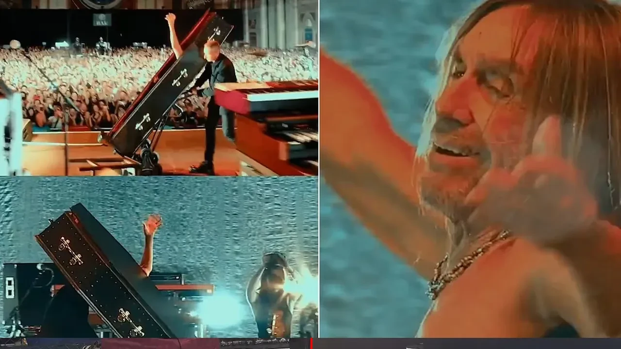 Sahneye yürüyerek çıktı tabutla veda etti! Rock efsanesi hayranlarını şaşırttı
