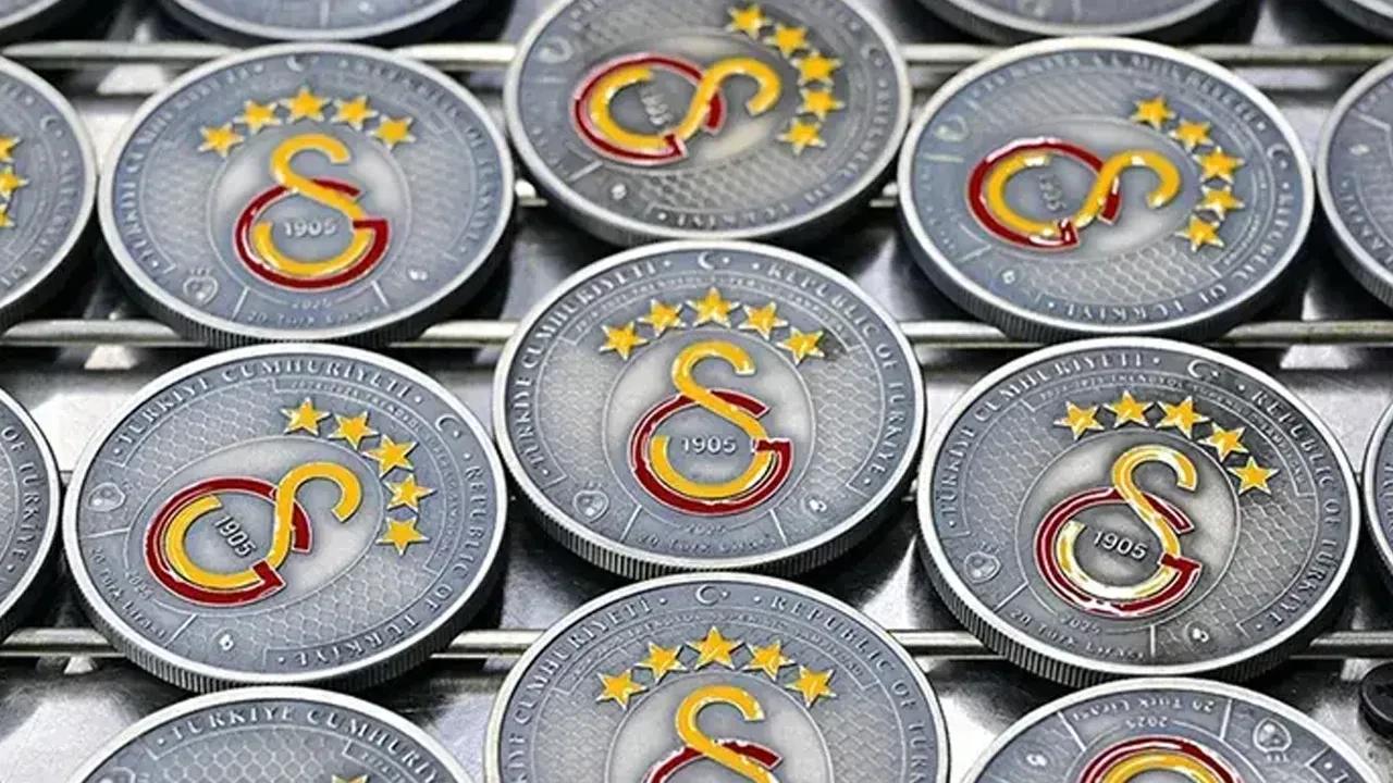 Galatasaray'ın şampiyonluğu için hatıra parası basıldı! Galatasaray hatıra parası nereden alınır?