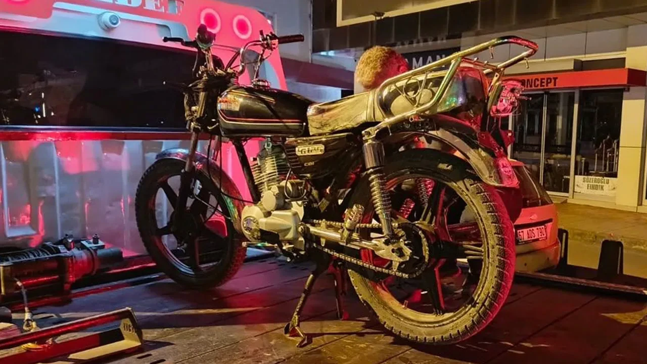 Egzoz ve motosiklet denetiminde 17 sürücüye ceza