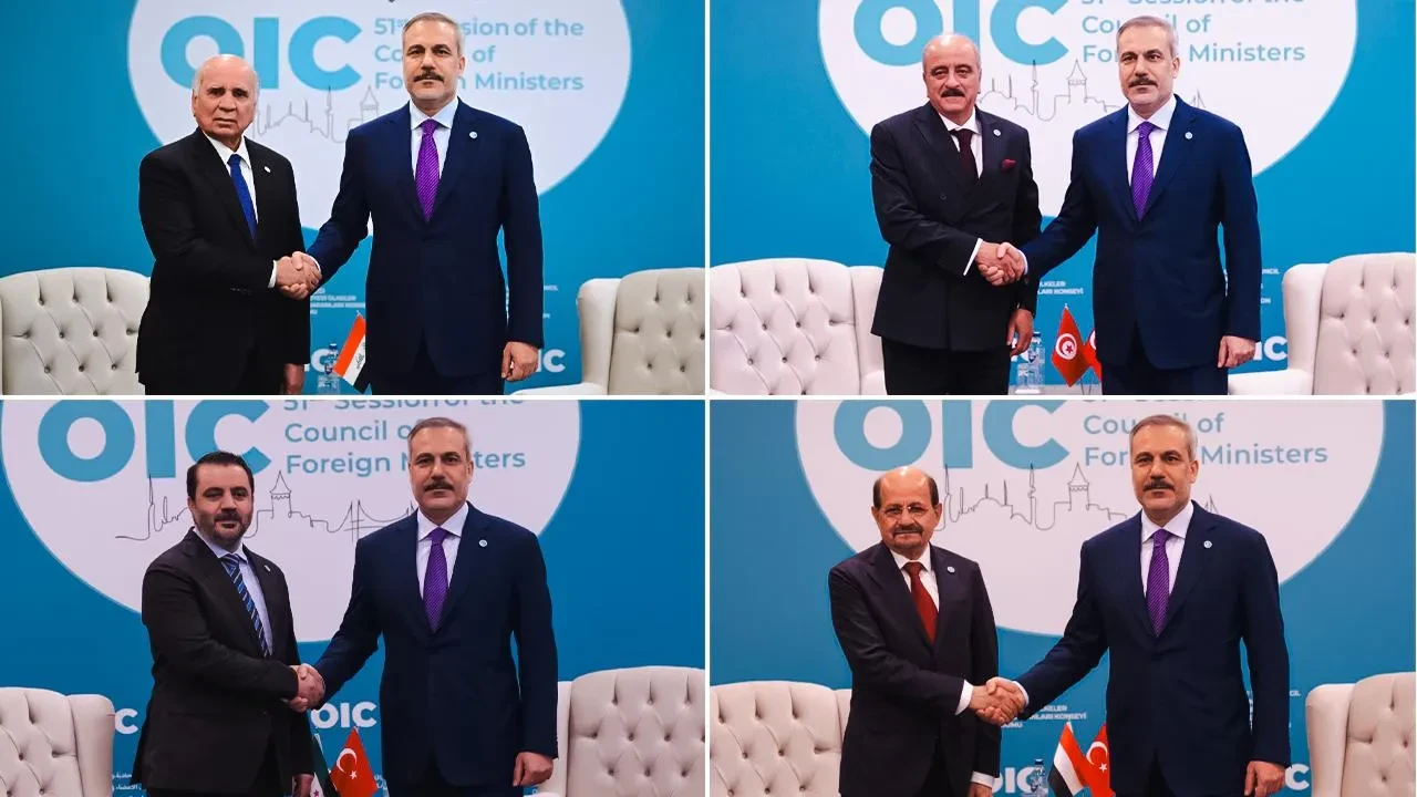 İstanbul'da İslam İşbirliği Teşkilatı zirvesi! Bakan Fidan'dan diplomasi trafiği
