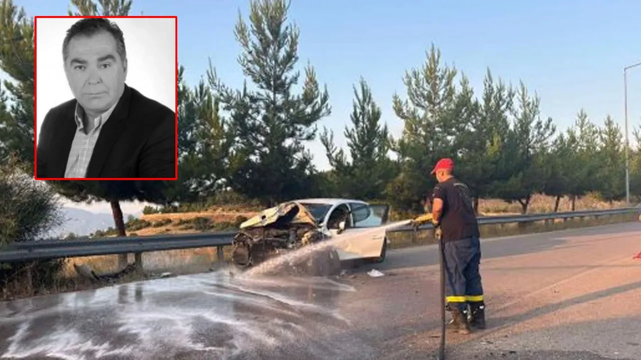 Lamia Belediye Başkan yardımcısı trafik kazasında öldü! Karısı ağır yaralı