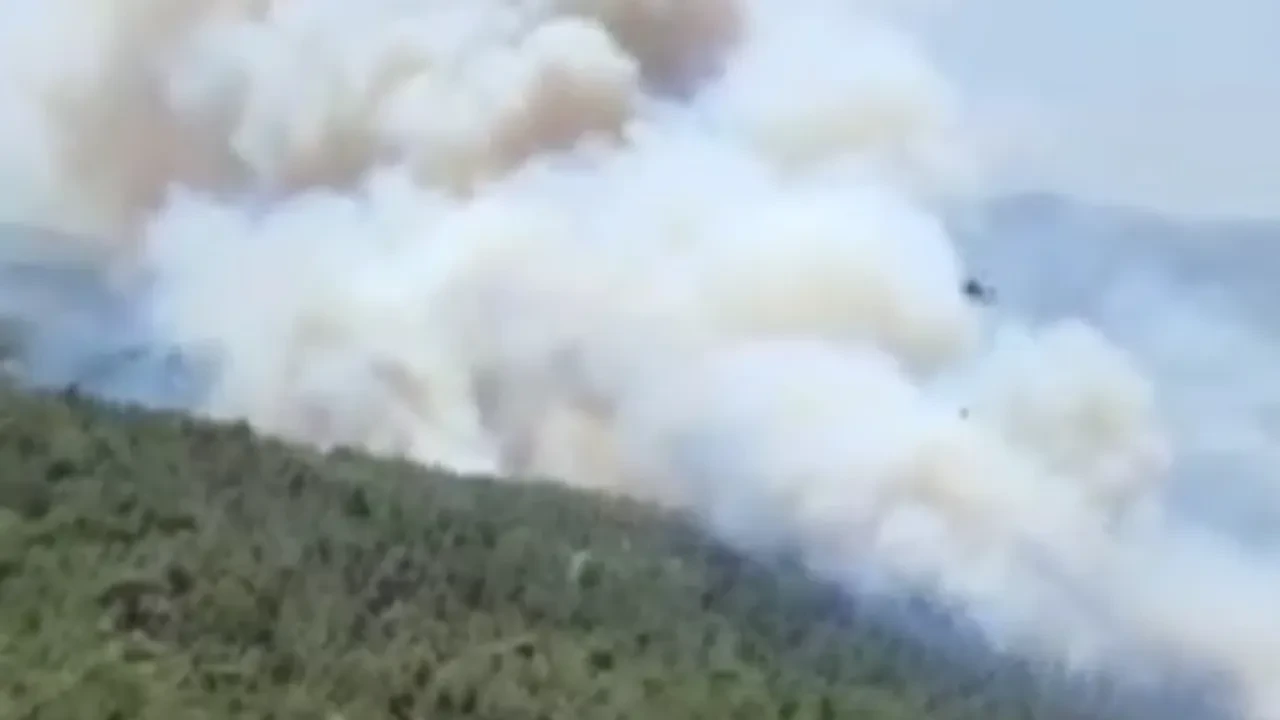 Manisa Kırıkağaç’ta alevler yeniden yükseldi