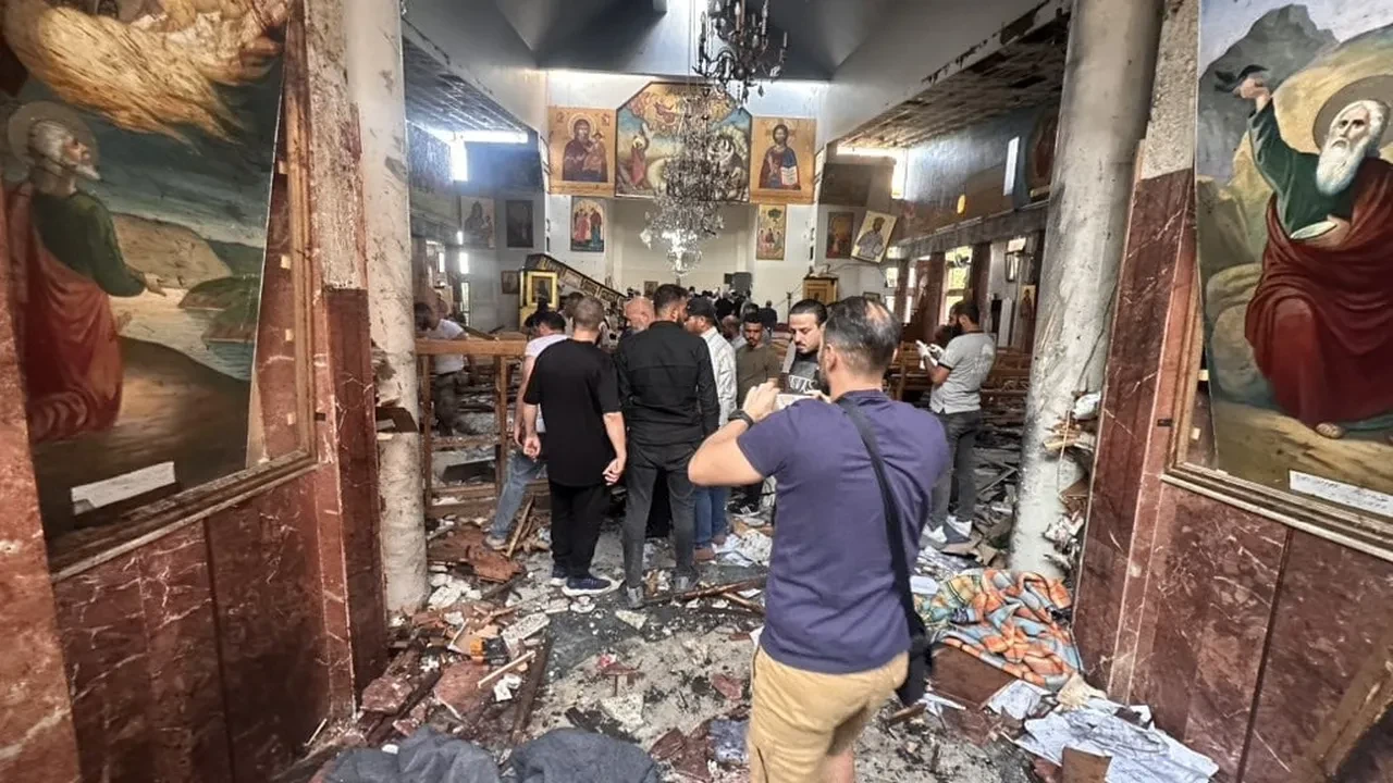 Cumhurbaşkanı Erdoğan'dan, Şam'daki kilise saldırısına sert tepki