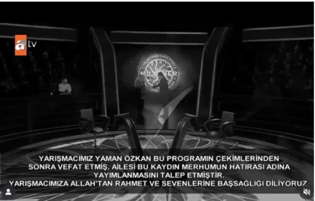 Kim Milyoner Olmak İster'de üzen kayıp! Çekim sonrası hayatını kaybetti