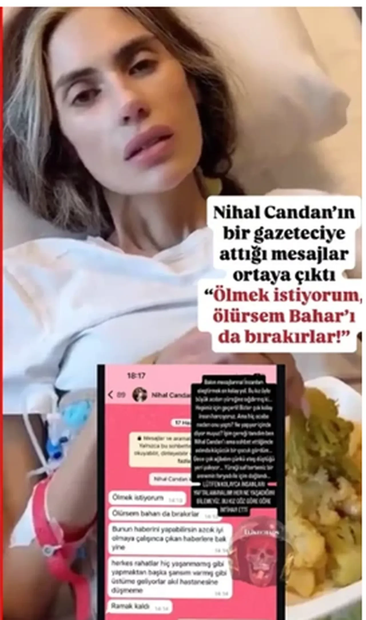 Nihal Candan'ın son mesajı ortaya çıktı! Bahar Candan detayı dikkat çekti