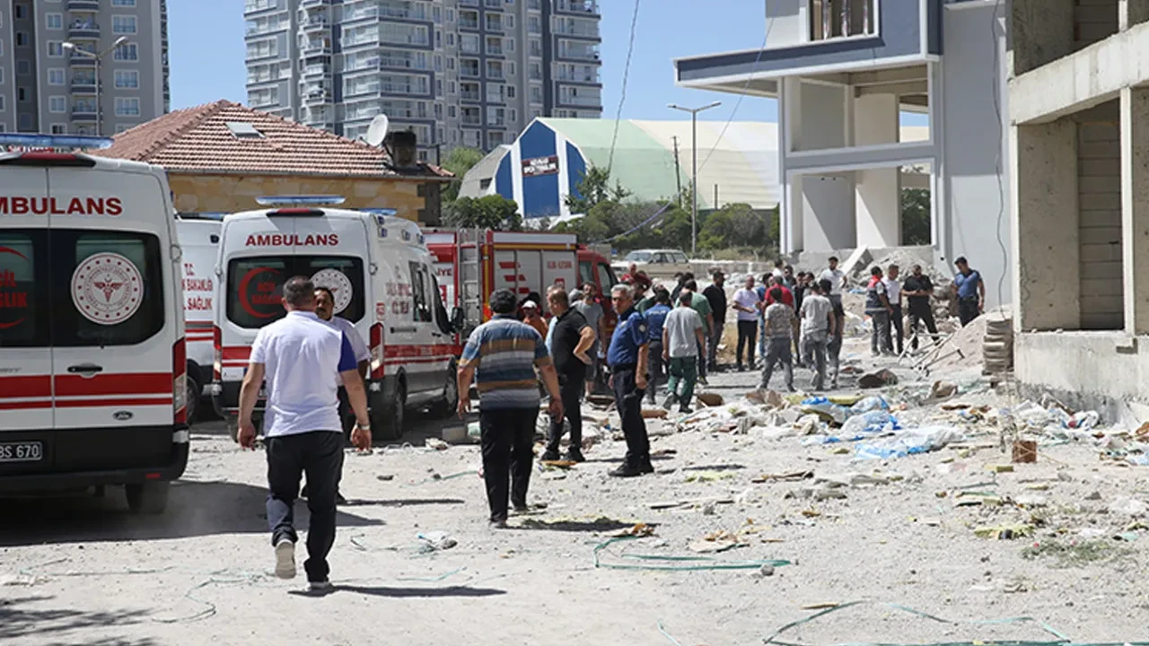 Diyarbakır'da inşaat faciası: 1 ölü, 1 yaralı
