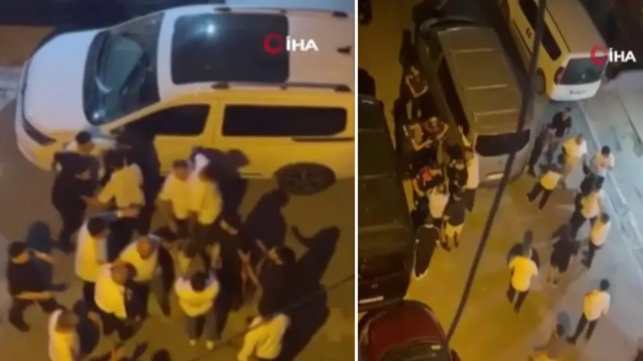 Düğünde ortalık savaş alanına döndü! Havaya saçılan paraları çocuklar kapışınca olanlar oldu