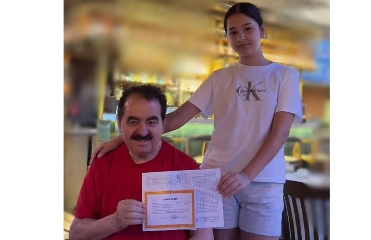 İbrahim Tatlıses'ten kızı Elif Ada'ya tebrik! 'Altın ufağım'