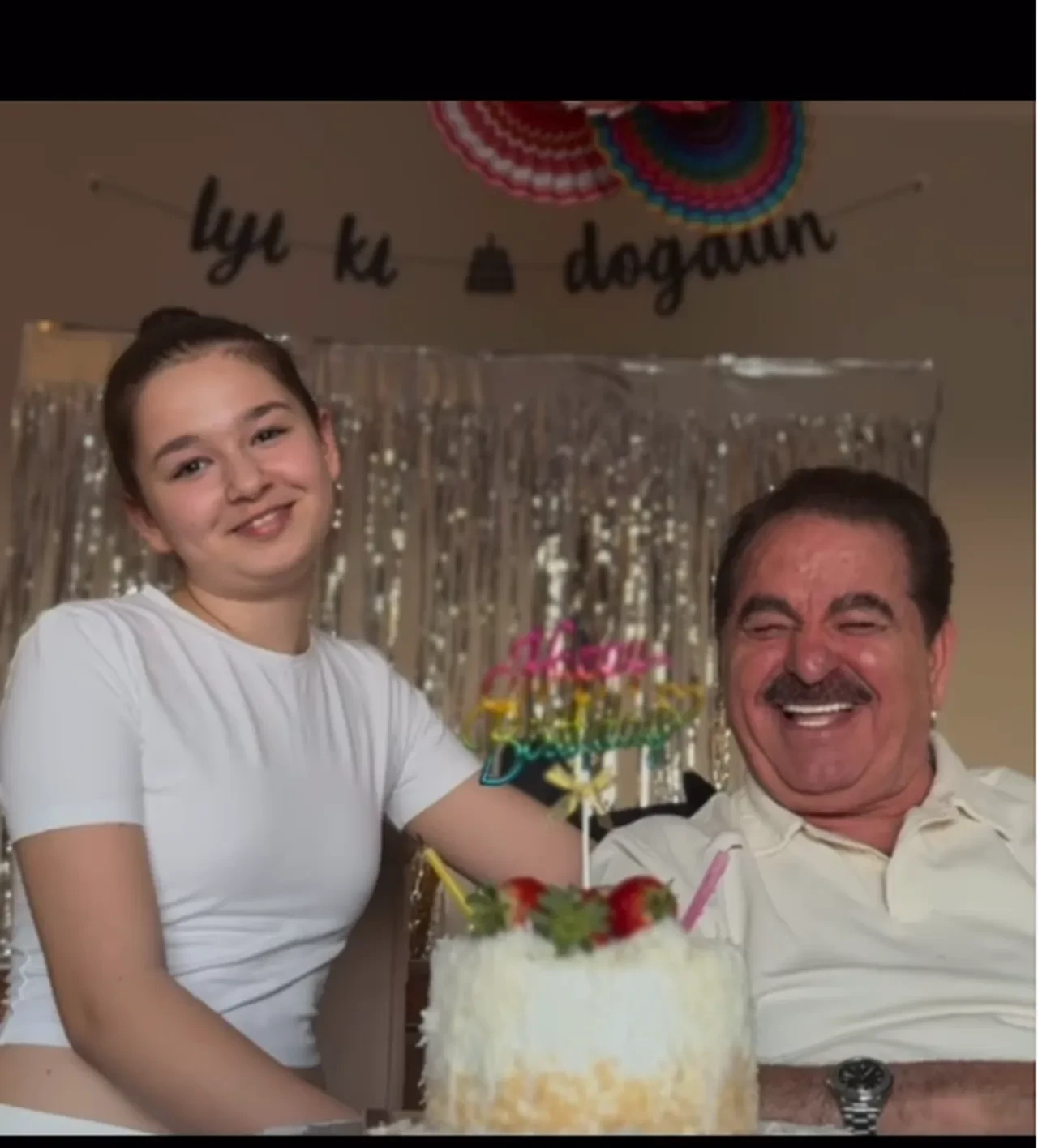 İbrahim Tatlıses'ten kızı Elif Ada'ya tebrik! 'Altın ufağım'