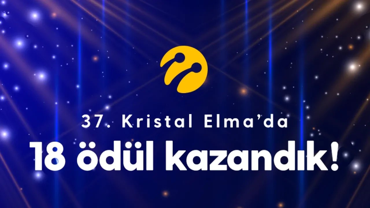 Turkcell’in İletişim Gücüne Kristal Elma’dan 18 ödül