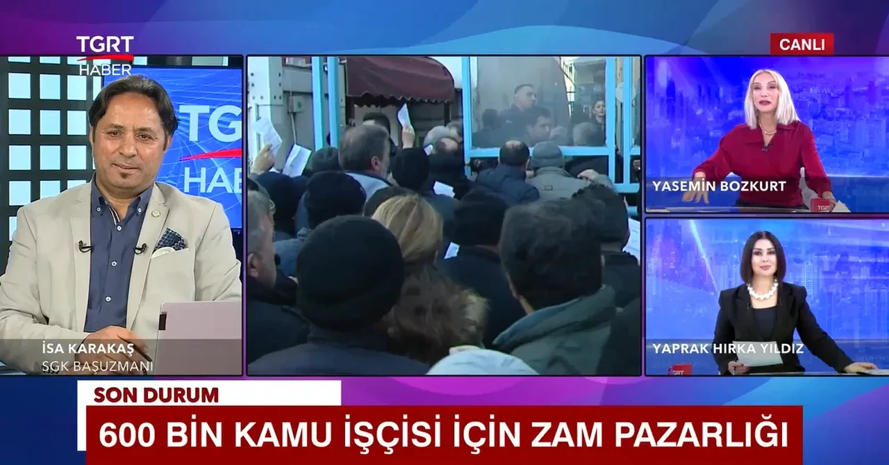 600 bin kamu işçisinin gözü bu rakamda! Kulis bilgisi geldi: İsa Karakaş oran verdi