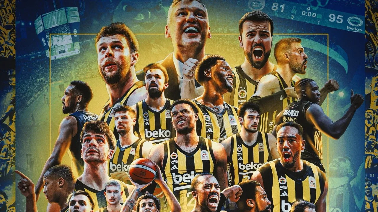Türkiye Sigorta Basketbol Süper Liginde şampiyon Fenerbahçe!