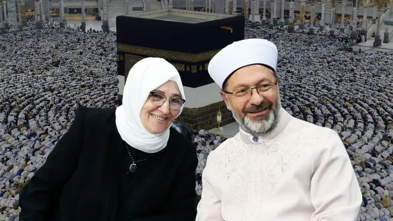 Ali Erbaş'ın eşine 'VIP hac' tartışması! İddialara cevap geldi