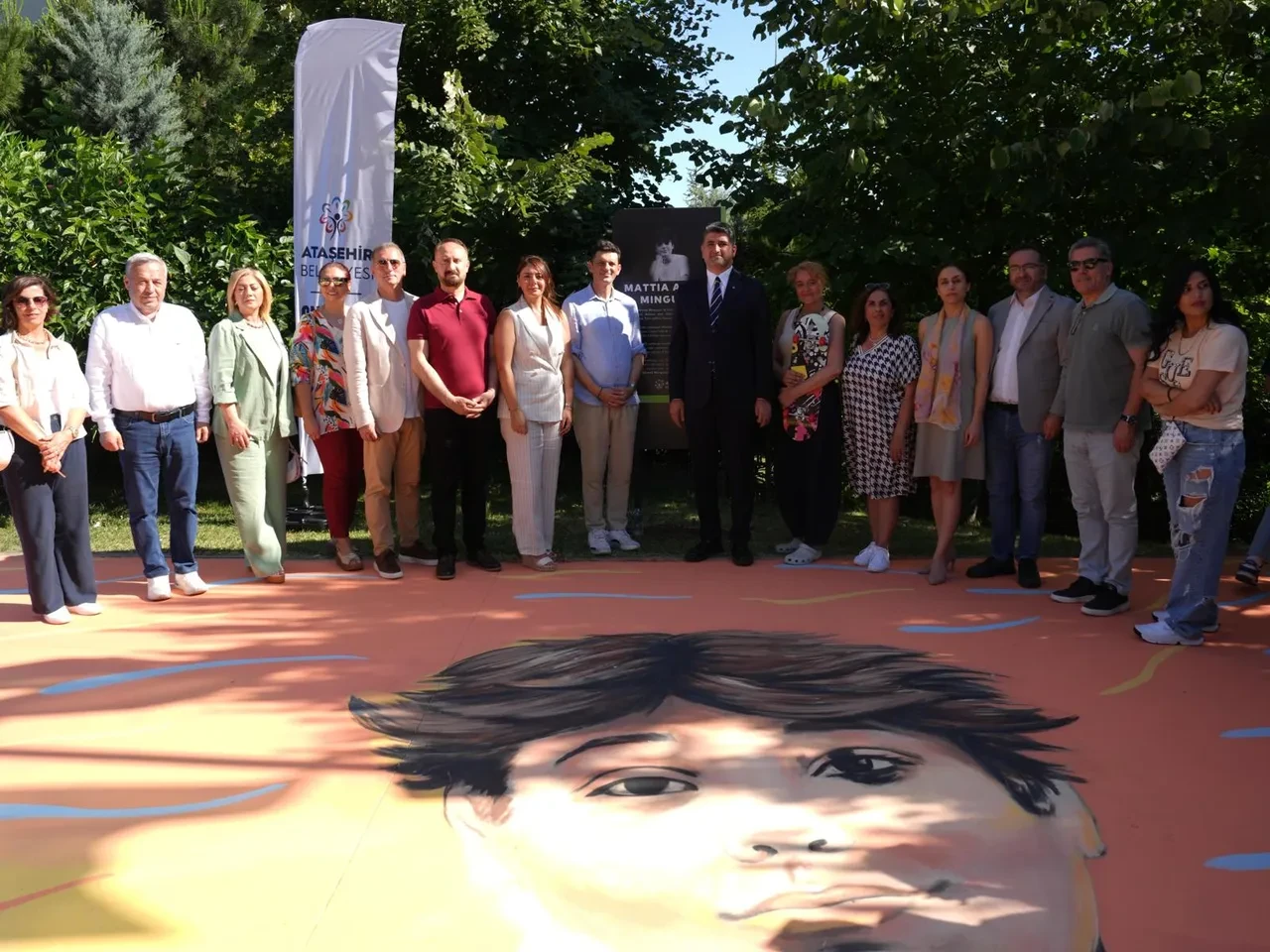 Ataşehir’de duygu dolu anlar! 'Mattia Ahmet Minguzzi kaykay parkı' açıldı