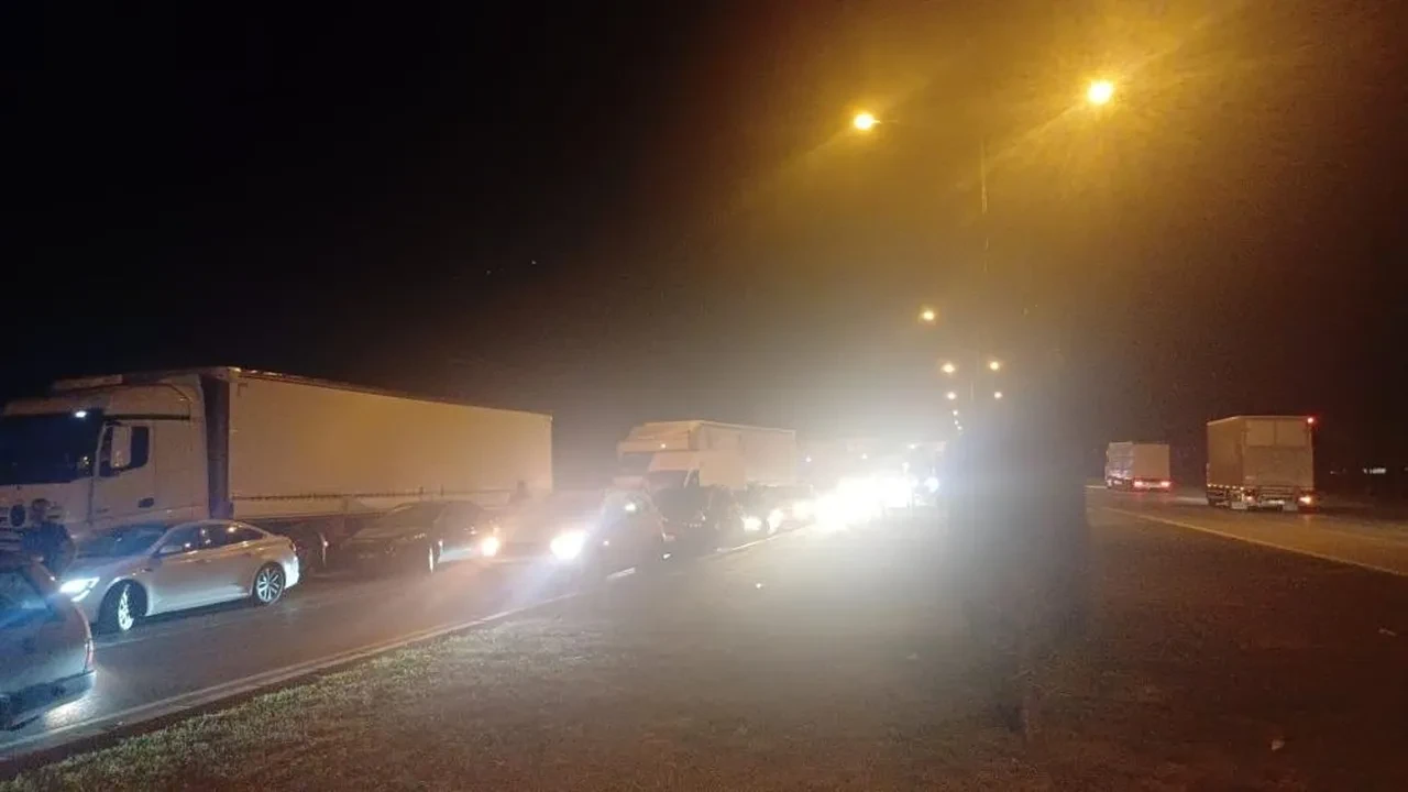 Çorum'da zincirleme trafik kazası! Yaralılar var