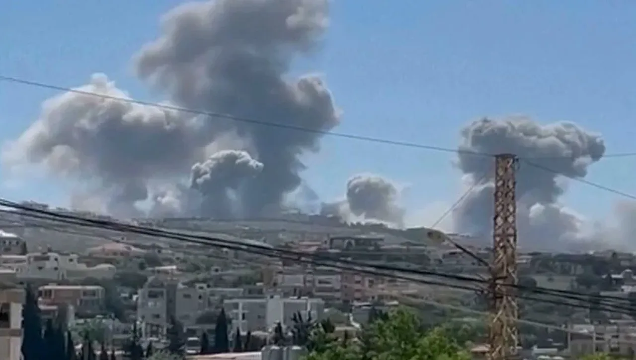 İsrail, Lübnan'a İHA'larla ve savaş uçaklarıyla saldırdı: Ölü ve yaralılar var