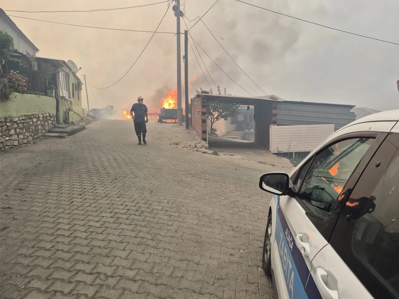 İzmir'deki orman yangının nedeni belli oldu! 1 kişi gözaltına alındı