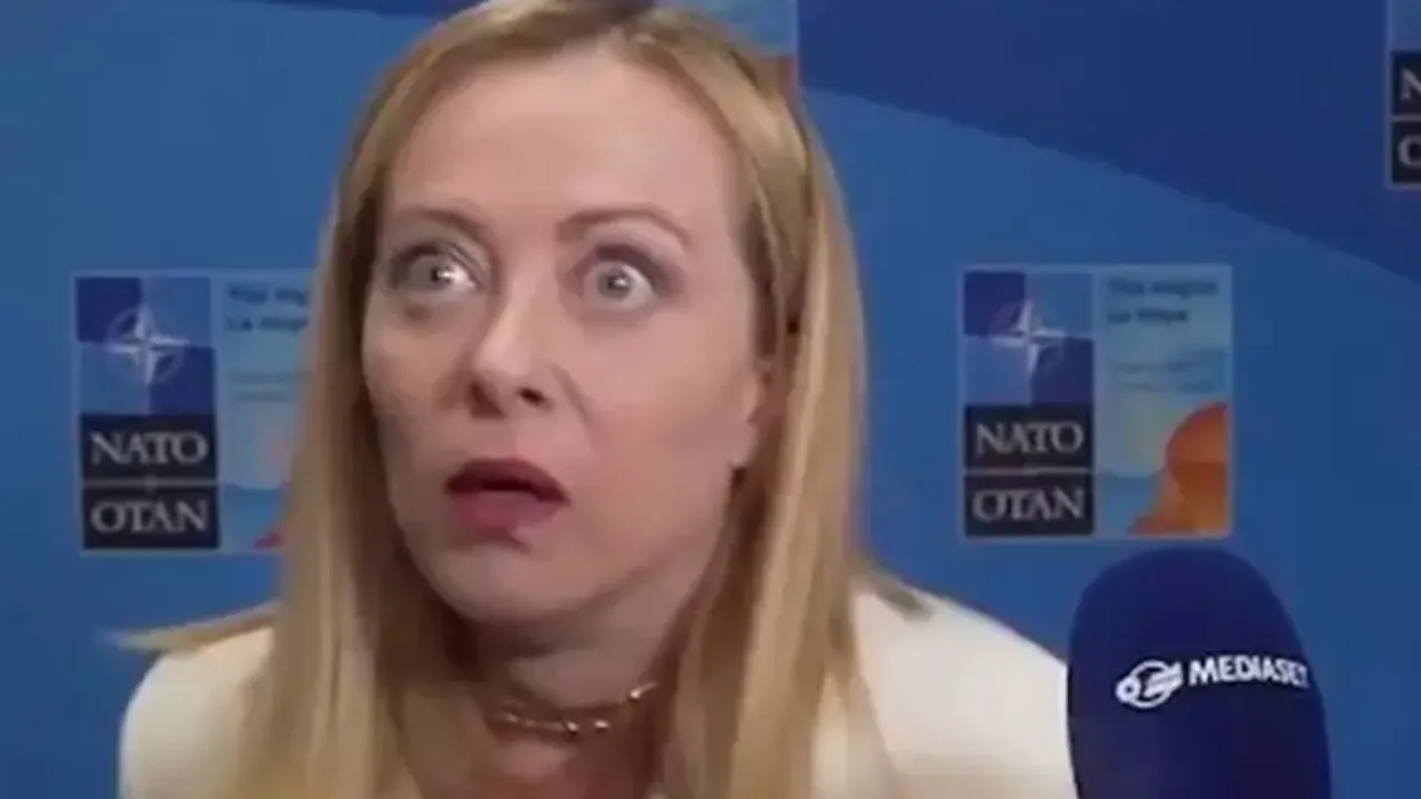 Meloni’nin mimikleri gündeme damga vurdu! Onlarca yorum yağdı