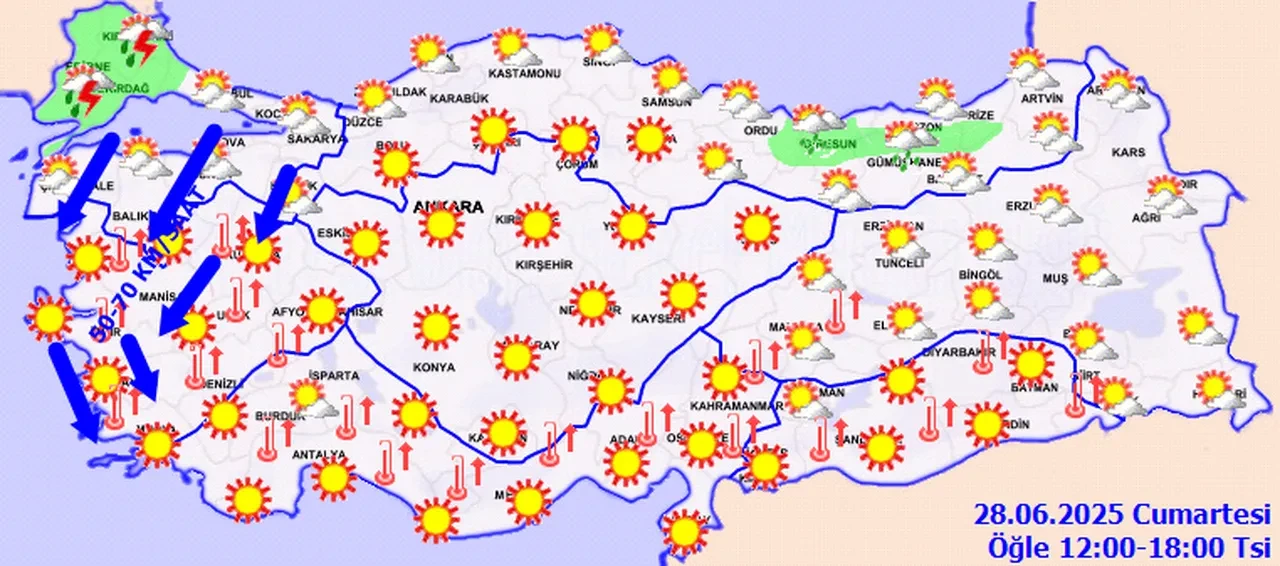 Bugün İstanbul'da yağmur var mı 28 Haziran? MGM paylaştı