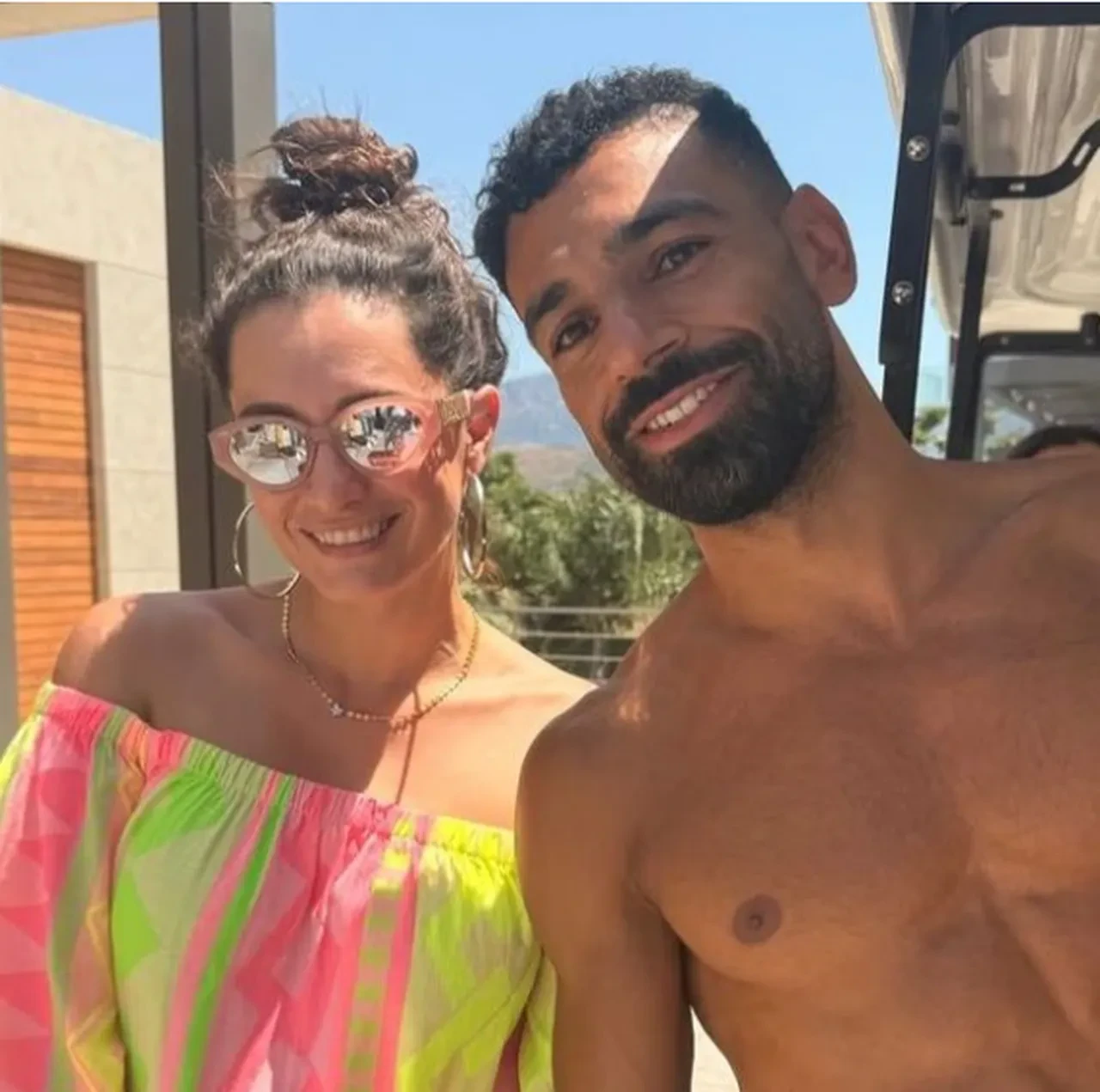 Hande Doğandemir ile Mohamed Salah aynı fotoğrafta