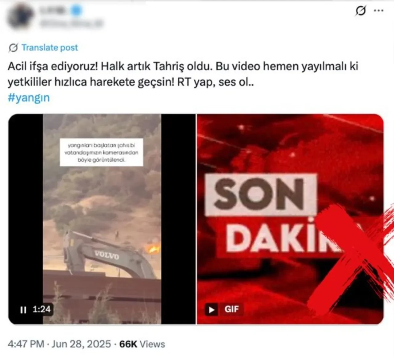 İzmir'deki görevli ormanı kasıtlı olarak mı yaktı? DMM görüntülerin aslını açıkladı