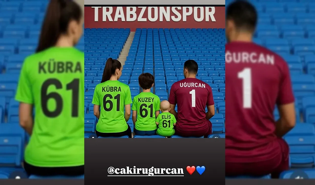 Uğurcan Çakır Fenerbahçe iddialarına son noktayı koydu! Şampiyonluk kupalı paylaşım