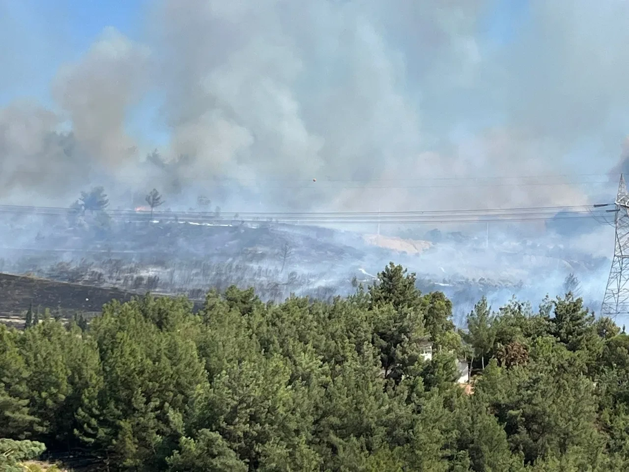 İzmir Gaziemir yangın son durum! Son dakika bilgisine göre Buca ilçesine sıçradı