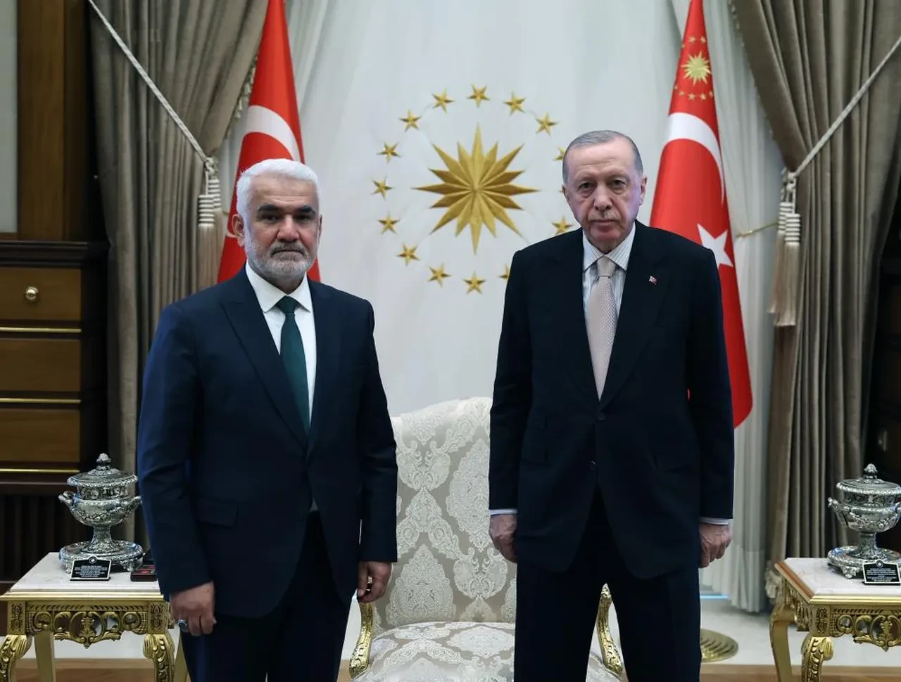 Cumhurbaşkanı Erdoğan'dan Beştepe'de kritik temaslar