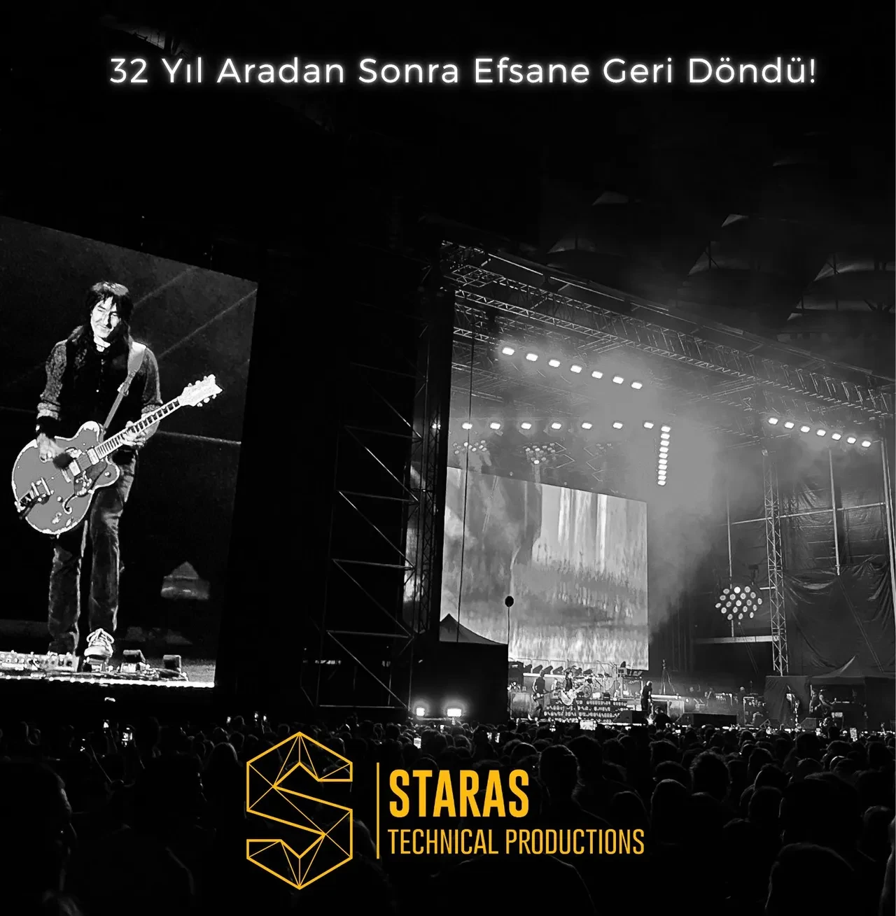 Guns N’ Roses’tan İstanbul’da efsanevi gece! 32 yıl aradan sonra efsane geri döndü