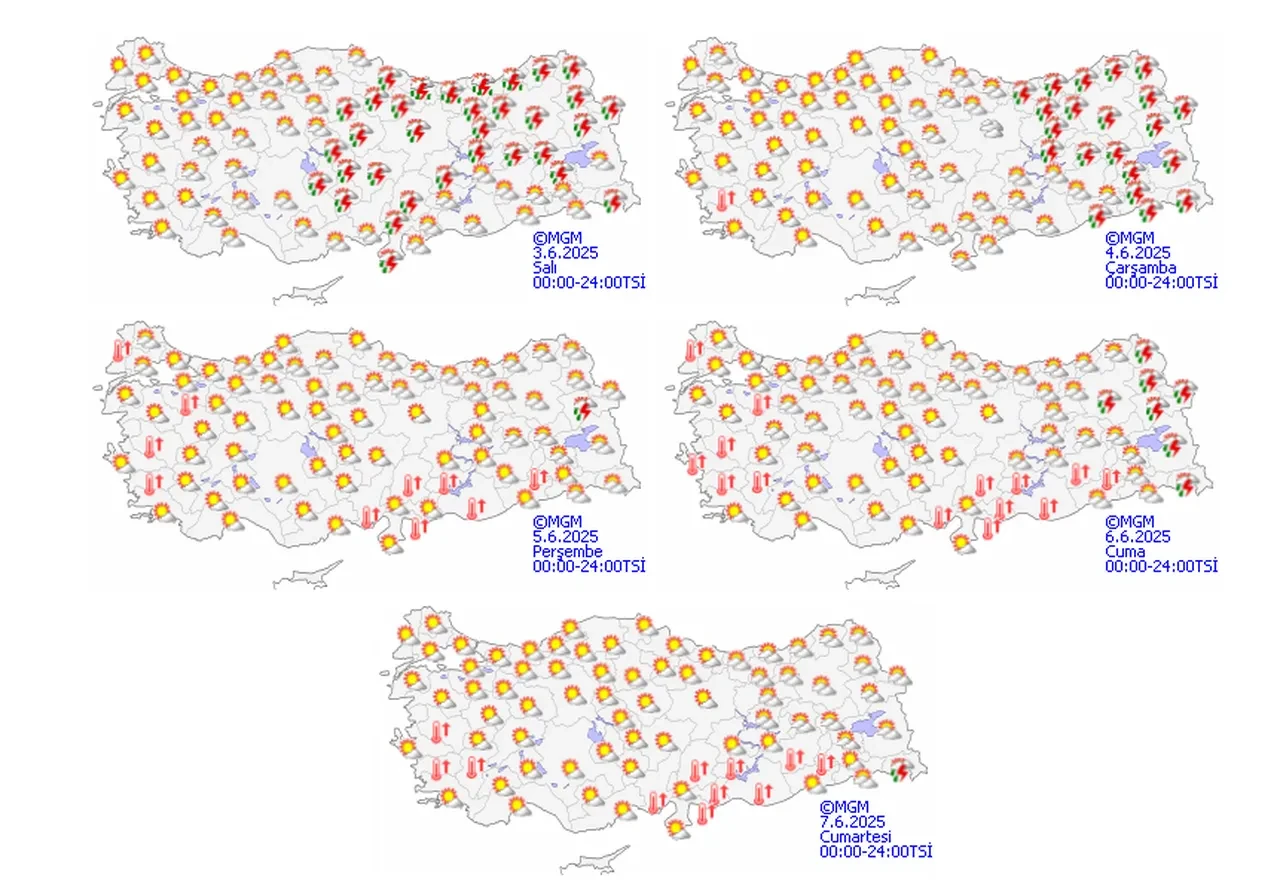 Hava durumu (3 Haziran) | Kavurucu sıcaklar için geri sayım! Meteoroloji tarih verdi 