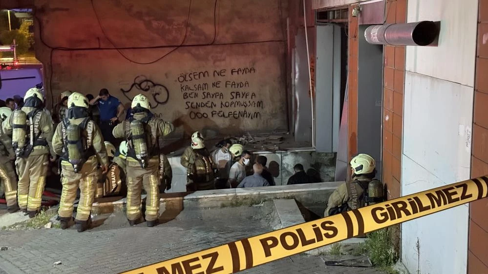 Güngören’de tekstil malzemesi üretimi yapan firmada yangın!