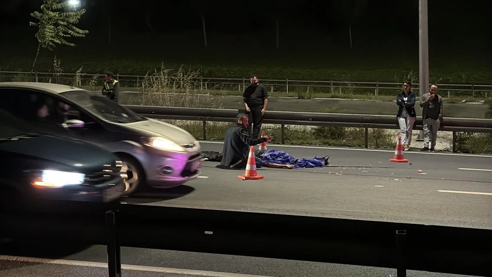 Kağıthane TEM bağlantı yolunda feci kaza!