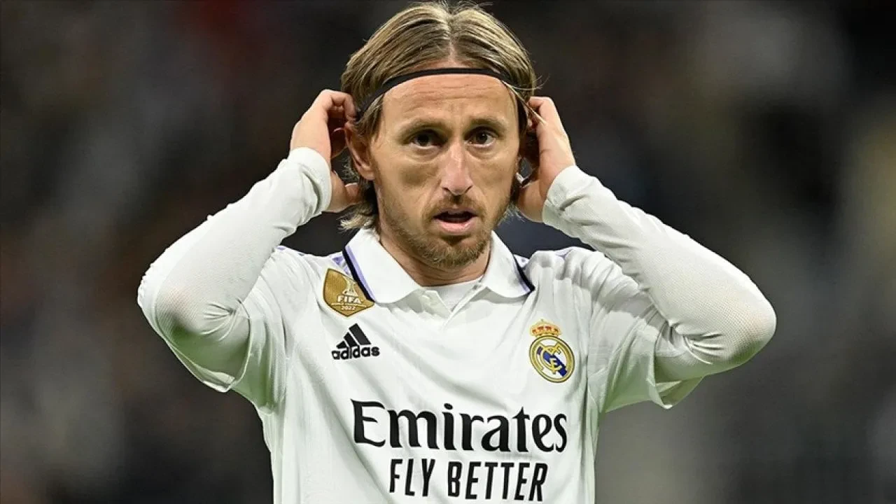 Luka Modric'e dev kanca!