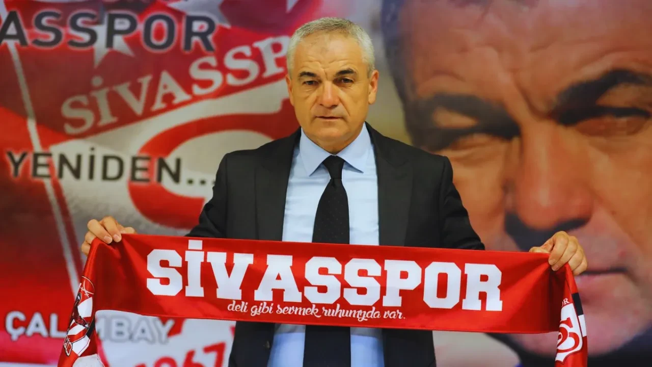 Rıza Çalımbay Sivasspor'a veda etti: 