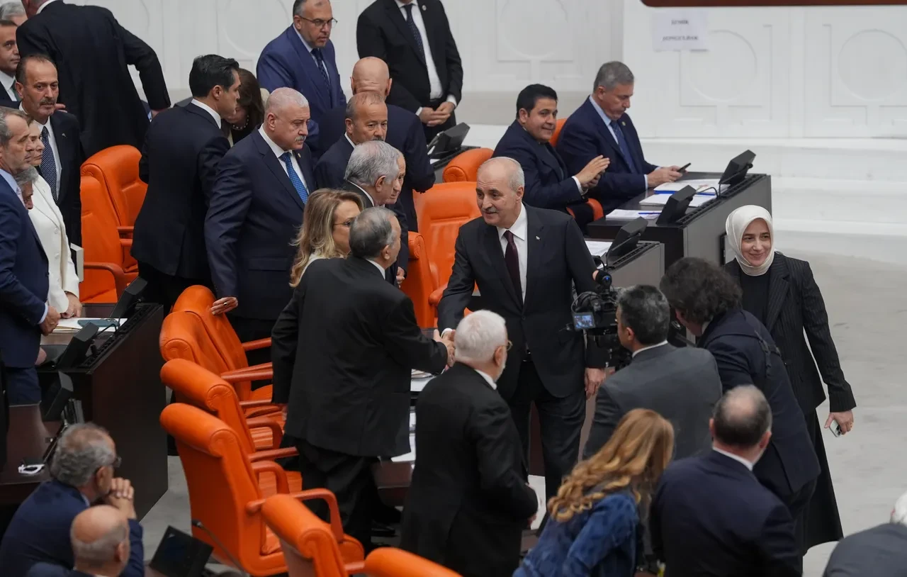 TBMM'de başkanlık seçimi: Numan Kurtulmuş yeniden seçildi