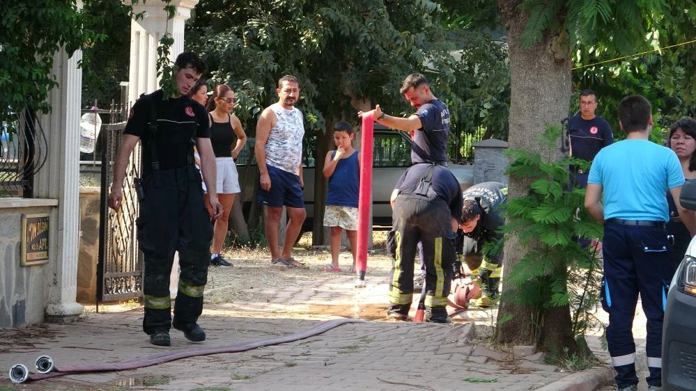 Antalya’ya, İsviçre'den tatile gelen gurbetçinin evi 1 saat içinde küle döndü!