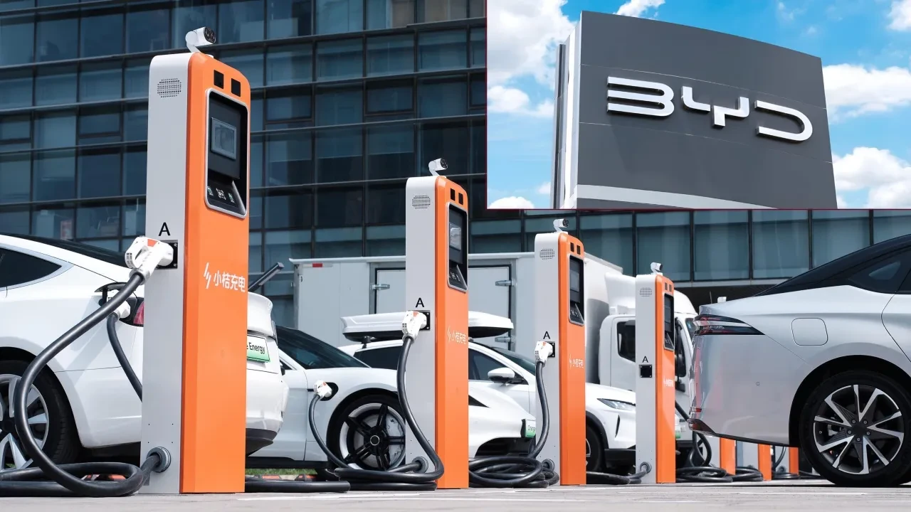 BYD, 15 bin adetlik mega şarj ağı kuruyor