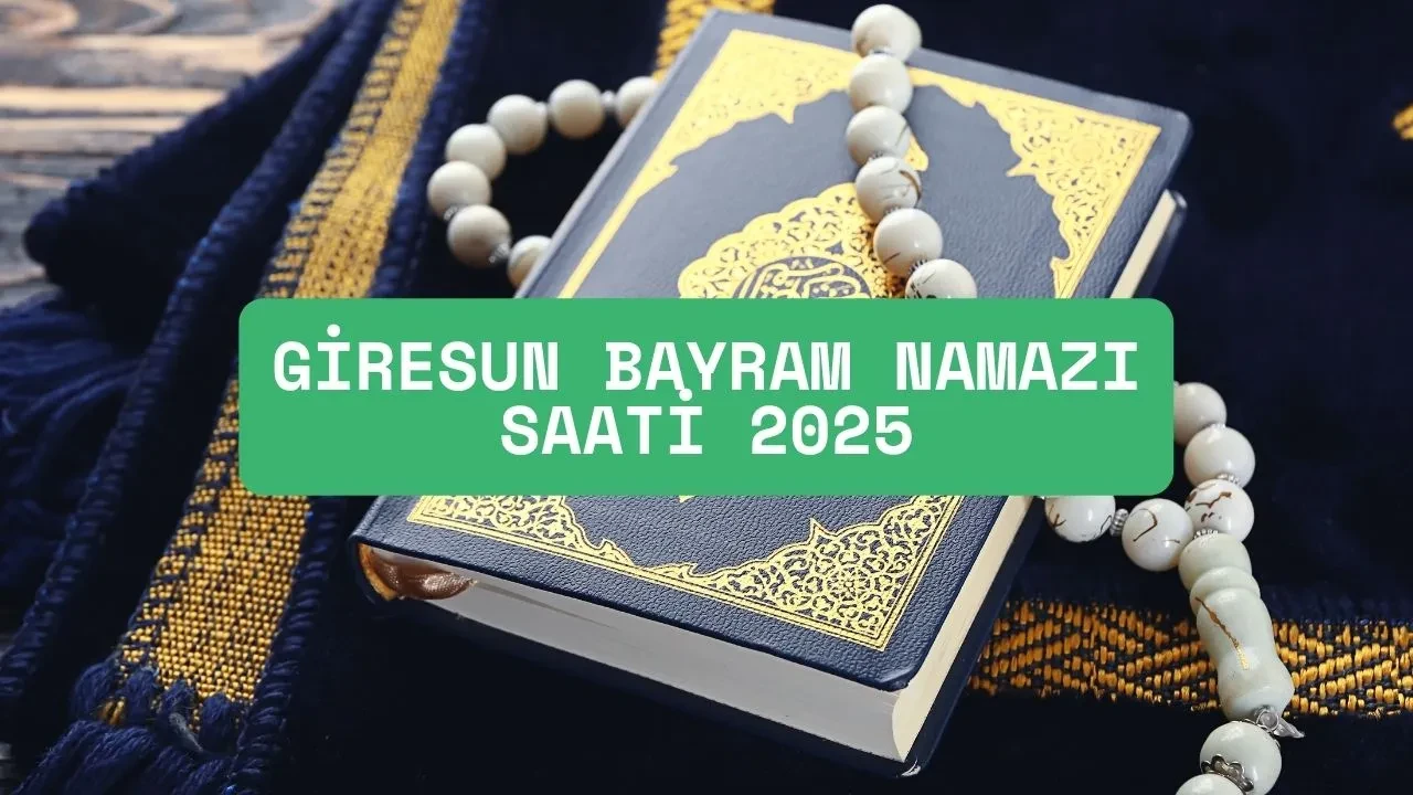 Giresun'da bayram namazı saat kaçta? 2025 Kurban Bayramı başlıyor