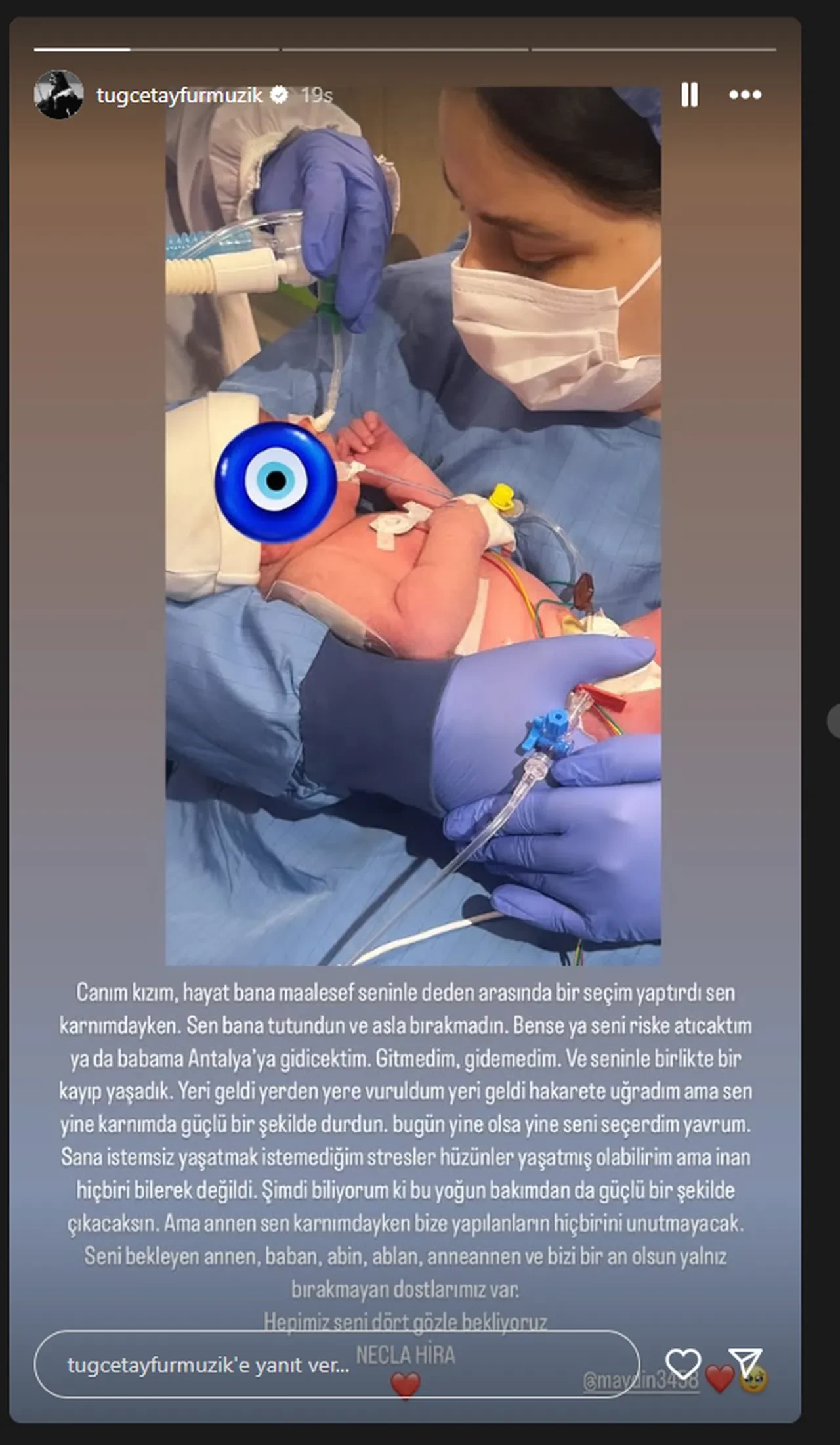 Üçüncü kez anne olan Tuğçe Tayfur kötü haberi paylaştı!