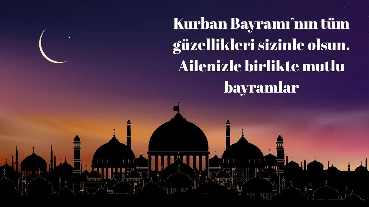 Anneye, babaya, ablaya bayram mesajları resimli! En duygusal ve anlamlı Kurban Bayramı sözleri